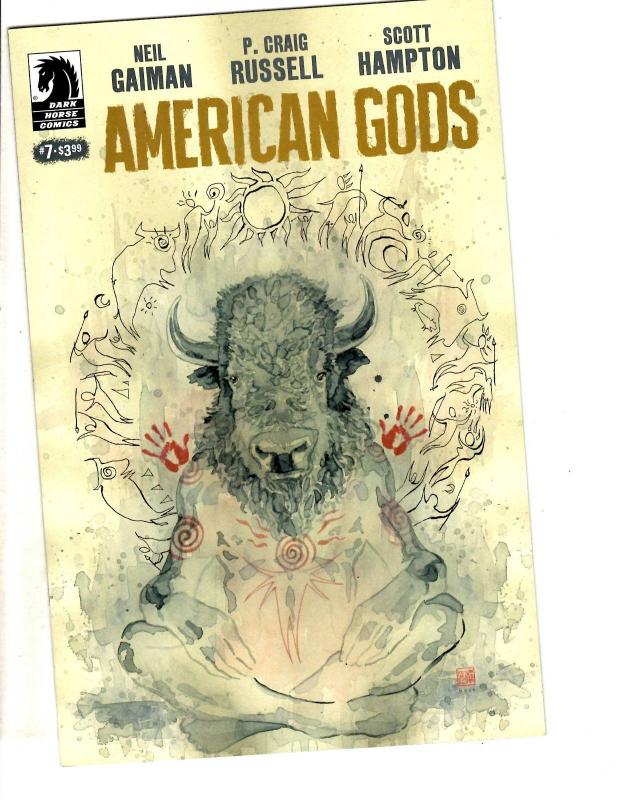 11 Comic Books Mash Up 1 + Abe Sapien 1 + American Gods # 1 2 3 4 5 6 7 8 9 JC11 