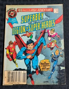 1985 BEST OF DC Blue Ribbon Digest #44 VG 4.0 Superboy &  Legion of Superheroes