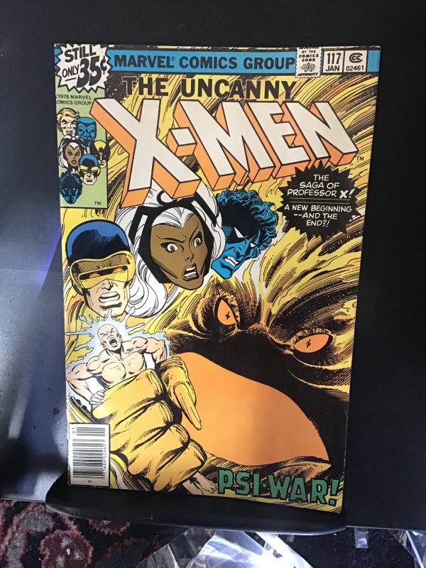 The X-Men #117 (1978} John Byrne! Psi-Wars! High-grade key! VF+ Richmond CERT!