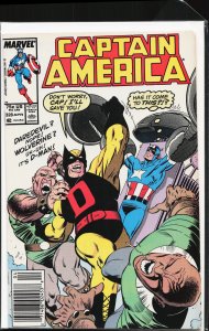 Captain America #328 (1987) Captain America [Key Issue]