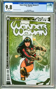 Future State: Wonder Woman #1 (2021) CGC 9.8! White Pages!