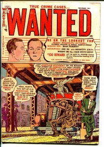 Wanted #43 1952-Toytown Pubs-pre-code crime-murder-violence-FN-