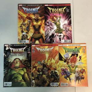 Phoenix Reserrection (2018) #1-5 (NM) Set Marvel Comics