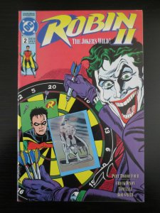 Robin II #2 of 4 DC 1991 Joker Variant A Holographic Cover Comic Book (NM)