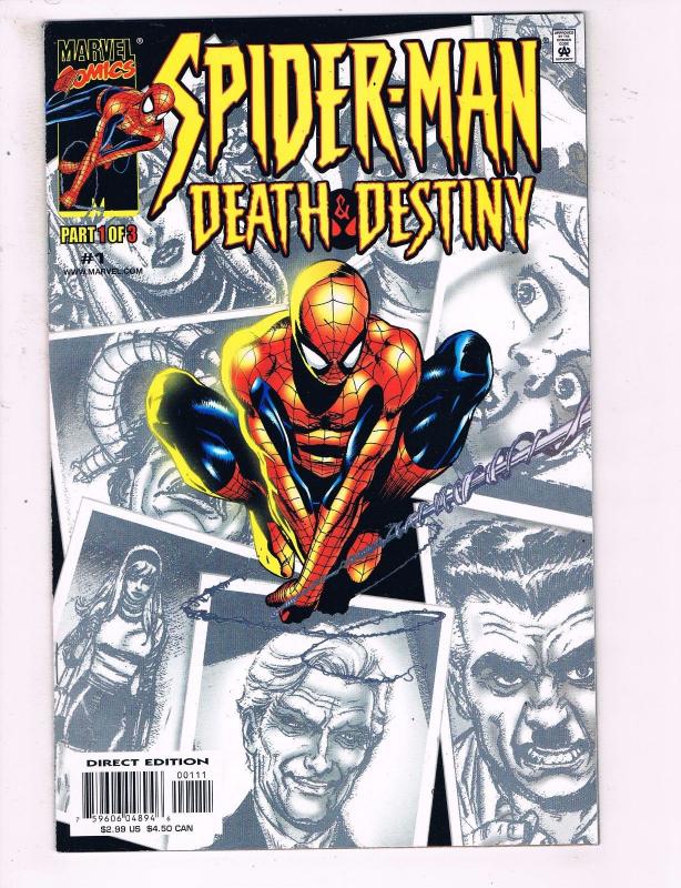 Spider-Man The Death Of Destiny #1 Of 3 VF Marvel Comics Comic Book DE14