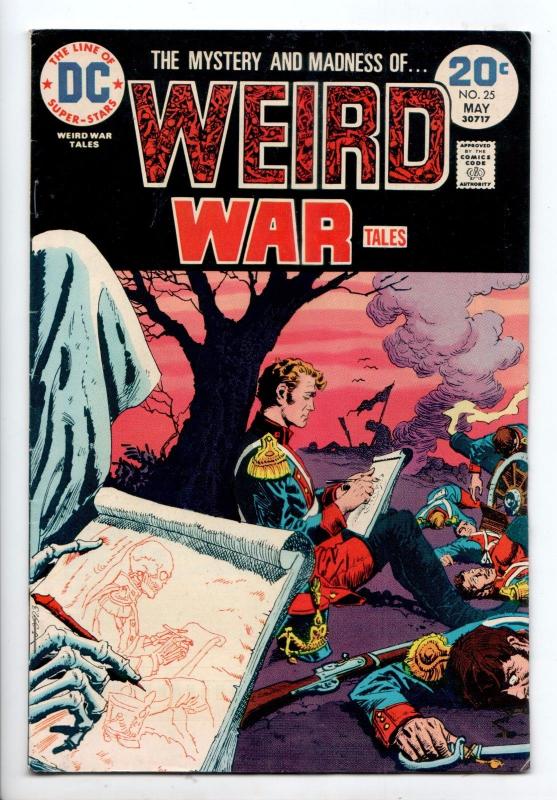 Weird War Tales #25 - Black Magic - White Death! (DC, 1974) - FN