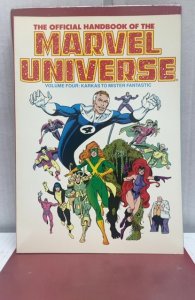 The Official Handbook of the Marvel Universe trade vol 4