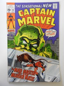 Captain Marvel #19 (1969) FN/VF Condition!