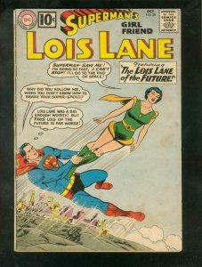 SUPERMAN'S GIRL FRIEND LOIS LANE #28 1961-FUTURE LOIS-D G