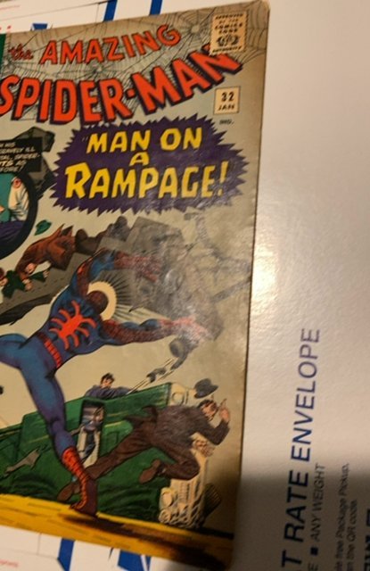 The Amazing Spider-Man #32 (1966)man on a rampage