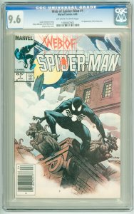 Web of Spider-Man #1 (1985) CGC 9.6!