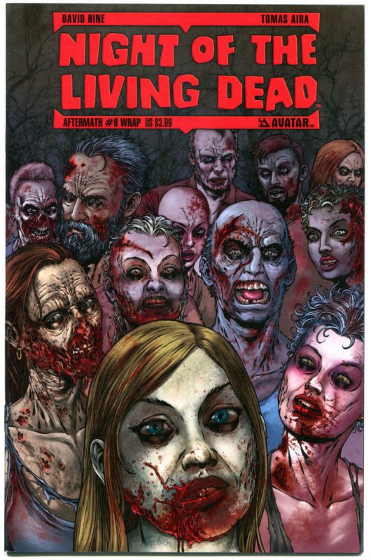 NIGHT of the LIVING DEAD Aftermath #8, NM, Wrap, 2012, more NOTLD in store