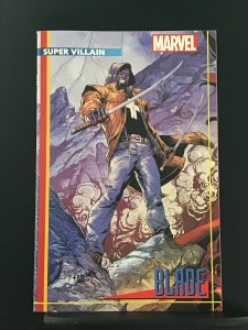 Heroes Reborn #1 Mark Bagley Trading Card Variant Blade