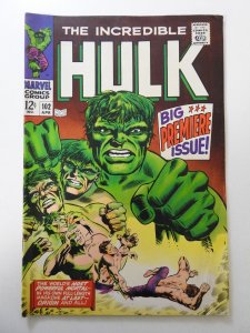 The Incredible Hulk #102 (1968) VG+ Condition moisture stain