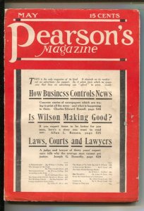 Pearson's Magazine 5/1914-Prince S. Ghosh-Home of Ty Cobb-Arthur B. Reeve-Pul...