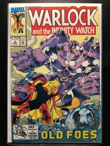 Warlock and the Infinity Watch #5 Newsstand Edition (1992)