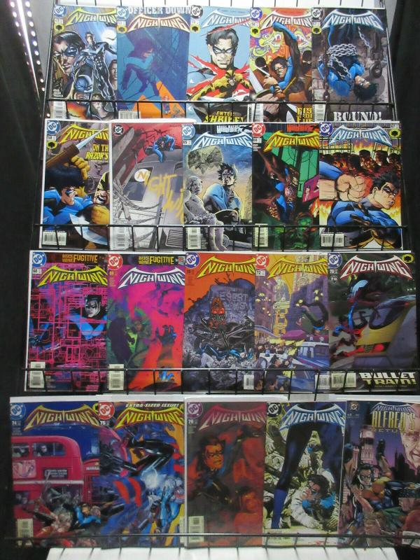 Nightwing (DC 1998-03) Lot of 44Diff Mini-Library Dick Grayson's Butt(kicking)