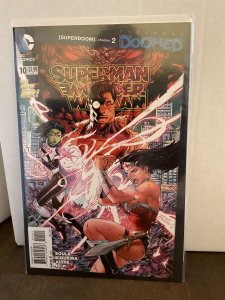 Superman/Wonder Woman 10 9.0 (our highest grade) New 52!  2014  Doomed!