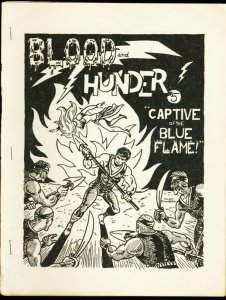 BLOOD AND THUNDER #5-1966-FANZINE-BLUE FLAME-VIBRO FN