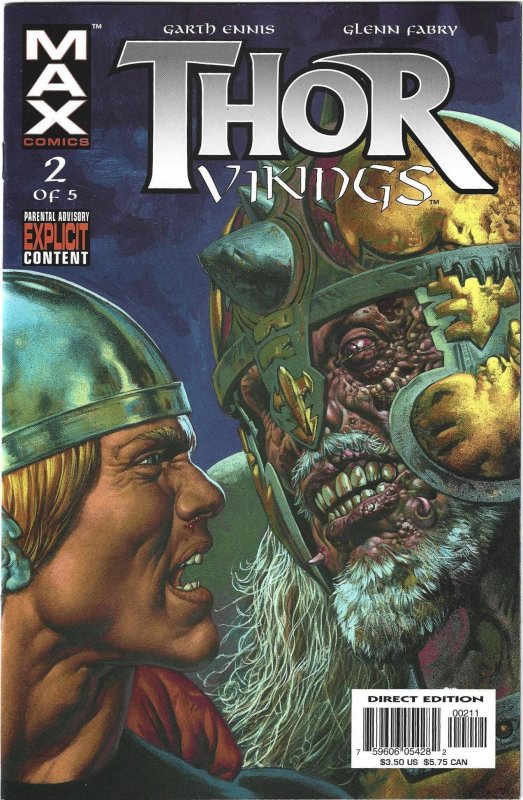 Thor: Vikings #1 through 5 (2003)