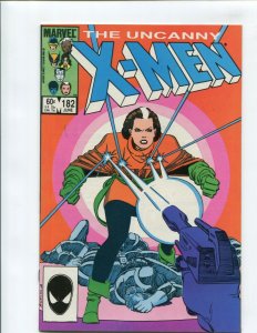 UNCANNY X-MEN #182 (8.5) ROGUE IN: MADNESS!! 1984
