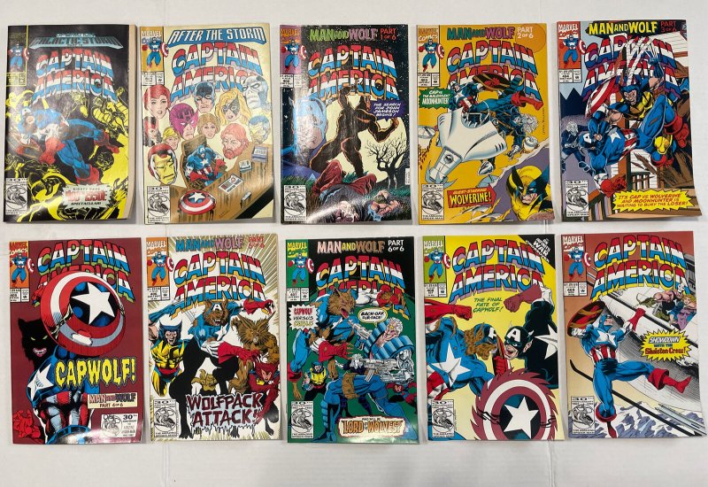 Captain America #400 - 420 Lot Of 21