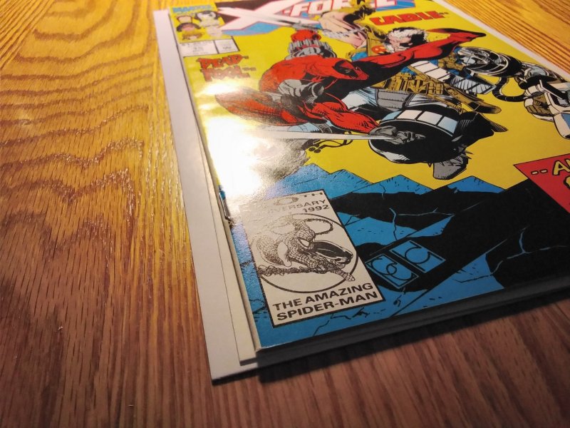 X-Force #15 (1992) Cable vs. Deadpool