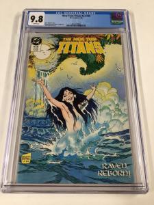 New Teen Titans 39 V Vol Volume 2  Cgc 9.8 White Pages Dc Comics Raven Cover