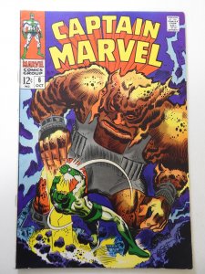 Captain Marvel #6 (1968) VF- Condition!
