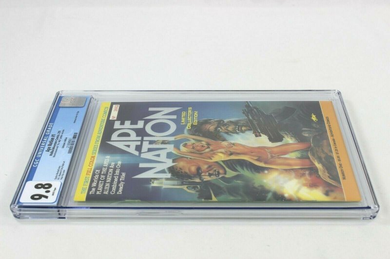 Ape Nation #1 Collector's Edition CGC Grade 9.8 Malibu/Adventure Comics 1991