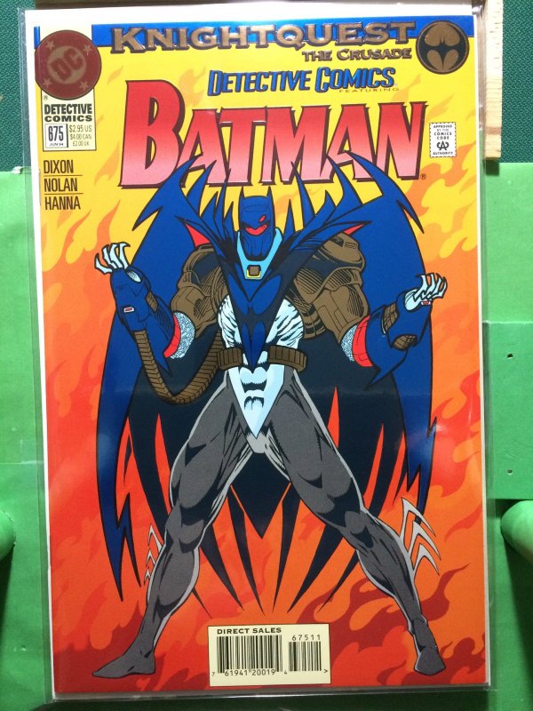 Detective Comics #675 Knightquest The Crusade