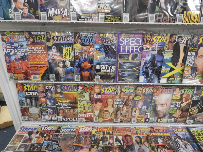 Starlog Magazine 1-185 Complete Run! Plus 122 other Starlog issues! Avg FN Cond!