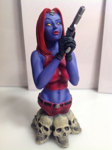    Diamond Select Toys Mystique resin mini-bust MIB #0485/2500 2004 Marvel X-Men