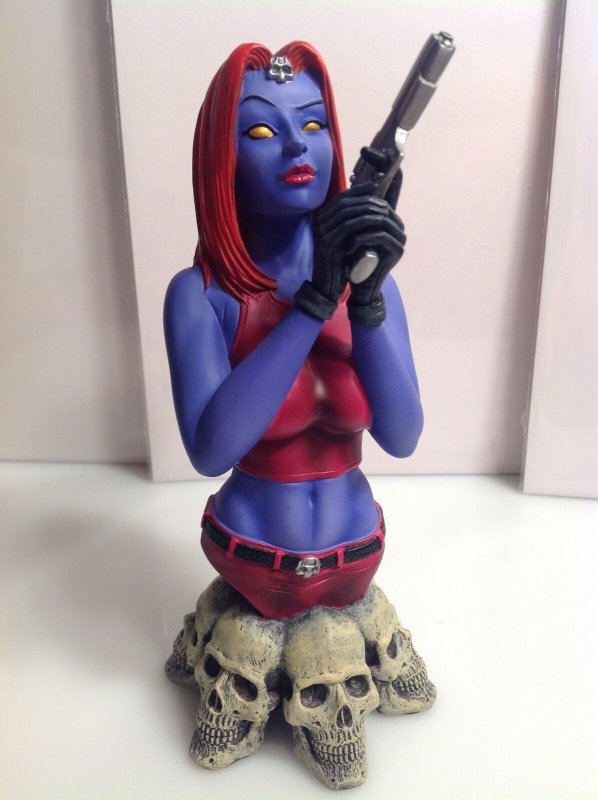    Diamond Select Toys Mystique resin mini-bust MIB #0485/2500 2004 Marvel X-Men