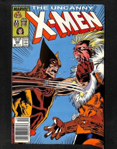 Uncanny X-Men #222 Wolverine vs Sabertooth!