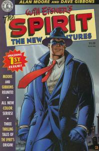 Spirit, The: The New Adventures #1 VF ; Kitchen Sink | Alan Moore Eisner