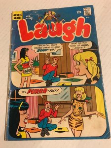 Laugh #215 : Archie 2/69 GOOD+; Andy Warhol soup can parody cover