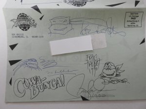 Official Turtle Force Newsletter W/ Various Signatures and remarks