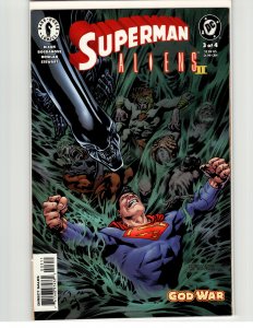 Superman Aliens 2: God War #3 (2002) Alien / Aliens