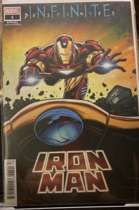 Iron Man Annual #1 (2021) Ron Lim Connecting Variant Cover