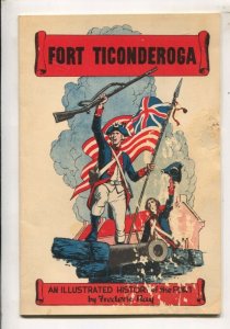 Fort Ticonderoga 1950-History of the famous fort-Illustrated  in comic art by...