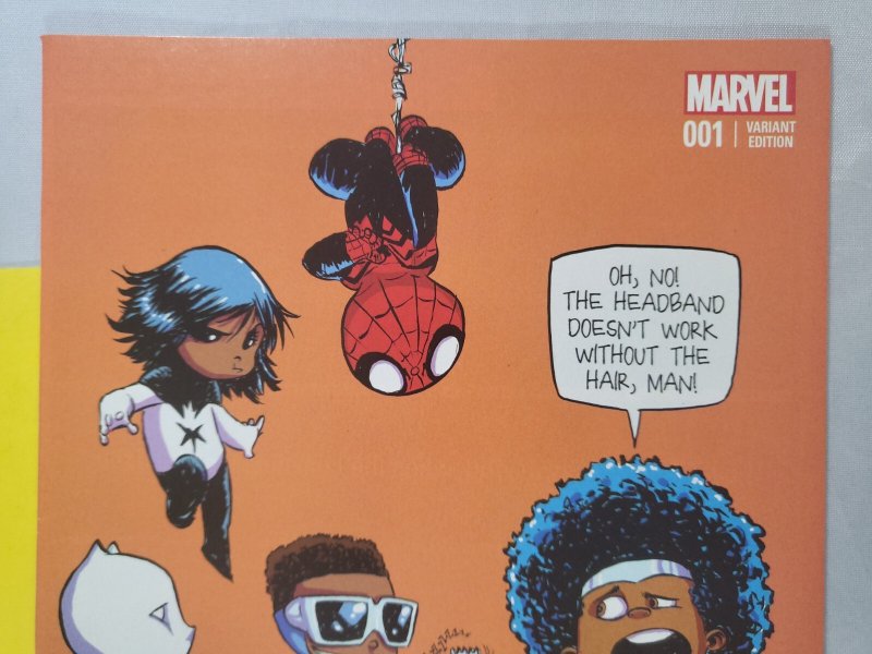 Mighty Avengers #1 Skottie Young Variant  Monica Rambeau Spectrum MCU 2014