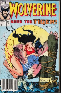 Wolverine: Save the Tiger Newsstand Edition (1992) Wolverine