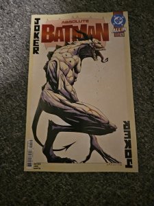 Absolute Batman#15 - 2nd Printing Joker Variant Cover - DC Comics 2026 NM