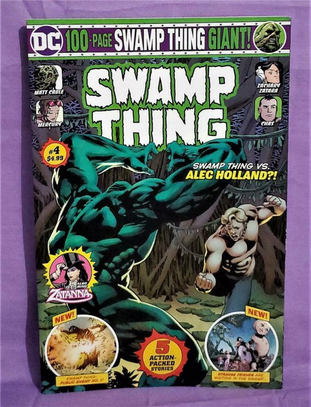 Wal-Mart Exclusive SWAMP THING GIANT #4 John Constantine Zatanna (DC, 2019)!