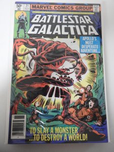 Battlestar Galactica #21 Newsstand Edition (1980)