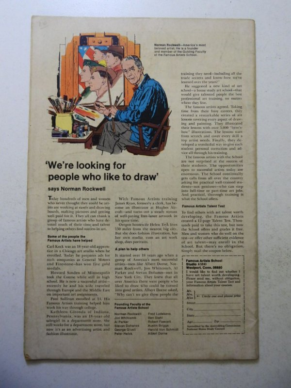 Nick Fury, Agent of SHIELD #11 (1969) VG+ Condition tape pull bc