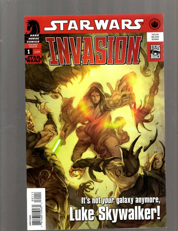 12 Star Wars Invasions Dark Horse Comic Books # 1 2 3 4 5 6 + 1 2 3 4 5 6 J399