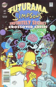 Futurama/Simpsons Infinitely Secret Crossover Crisis, The #1 VF ; Bongo