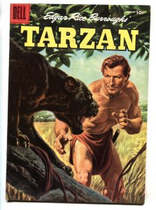 TARZAN #77-1956-DELL-EDGAR RICE BURROUGHS-JESSE MARSH-RUSS MANNING-fn+